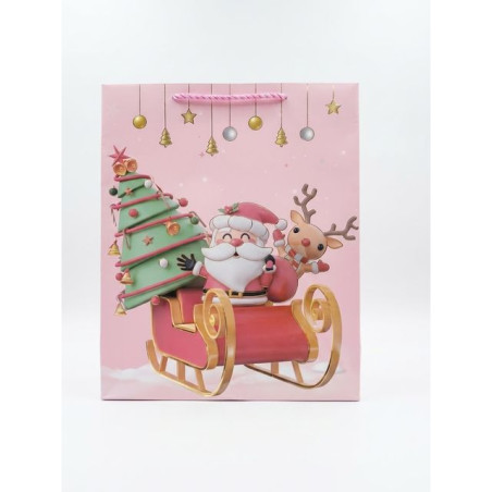 BUSTA REGALO NATALE 26X32X10 EAN 6910331003875 INGROSSO