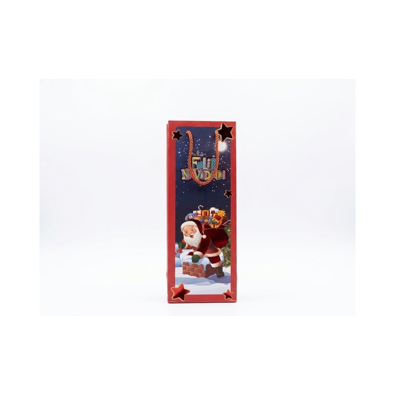 BUSTA REGALO NATALE 35X12X10 EAN 6910386002663 INGROSSO