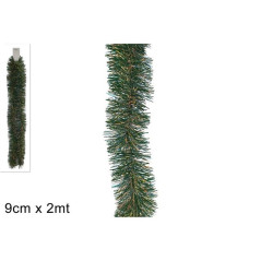 FILO ADDOBBO 2MTX9CM NATUR. C/ORO EAN 8053482455716 INGROSSO GHIRLANDE NATALIZIE