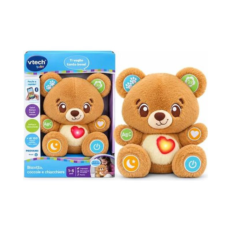 PELOUCHES BISCOTTO, COCCOLE E CHIACCHIER EAN 3417766232076 INGROSSO GIOCHI PRIMA INFANZIA