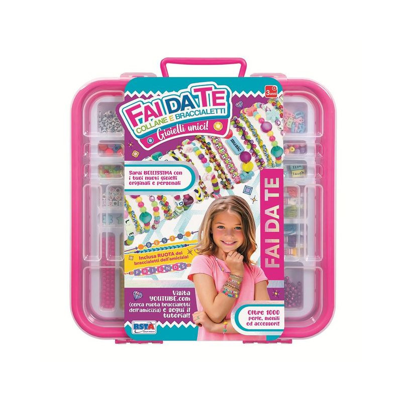VALIGETTA FAI DA TE GIOIELLI UNICI EAN 8004817125019 INGROSSO GIOCATTOLI PER BAMBINE VALIGETTA FAI DA TE GIOIELLI UNICI EAN 8004817125019 INGROSSO GIOCATTOLI PER BAMBINE