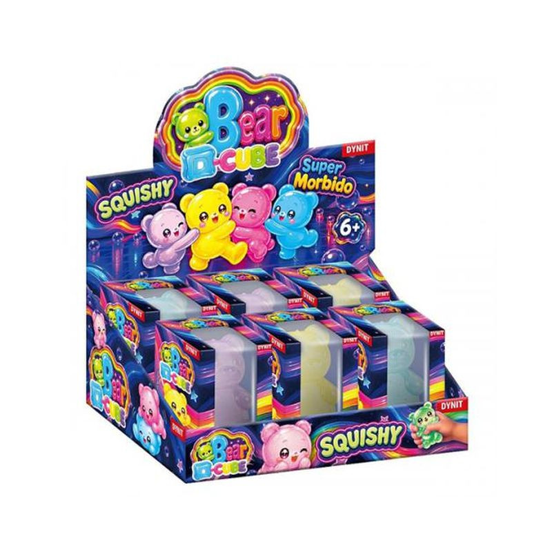 SQUISHY BEAR D-CUBE 8CM EAN 8019824786160 INGROSSO GIOCHI DA EDICOLA SQUISHY BEAR D-CUBE 8CM EAN 8019824786160 INGROSSO GIOCHI DA EDICOLA
