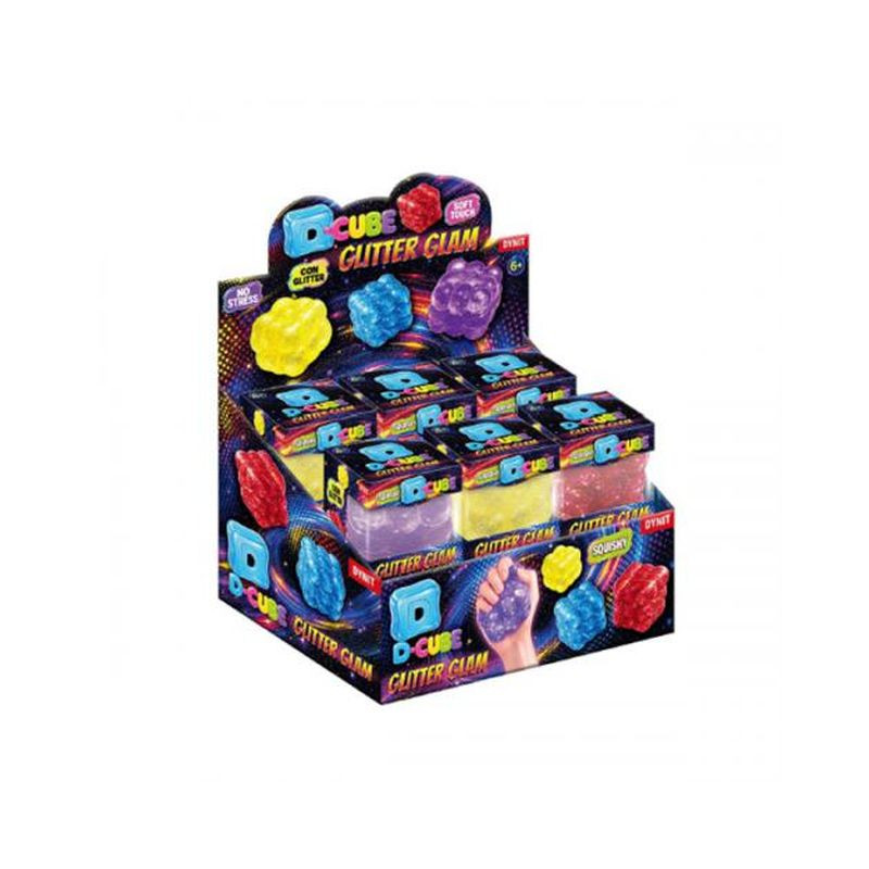 SQUISHY GLITTER GLAM D-CUBE EAN 8019824786177 INGROSSO GIOCHI DA EDICOLA SQUISHY GLITTER GLAM D-CUBE EAN 8019824786177 INGROSSO GIOCHI DA EDICOLA