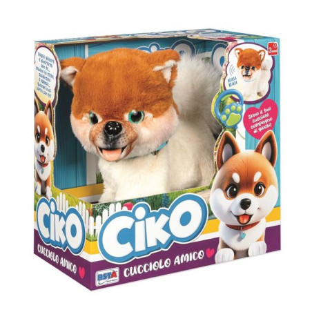 PELUCHE CIKO CUCCIOLO AMICO B/O EAN 8004817122230 INGROSSO GIOCATTOLI IN PUBBLICITA'