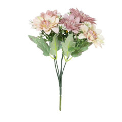 DALIA LILLA 5PZ H.30CM EAN 8056001134543 INGROSSO FIORI FINTI D'ARREDO