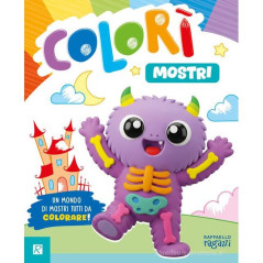 LIBRO COLORI' MOSTRI EAN 9788847253674 INGROSSO LIBRI PER BAMBINI