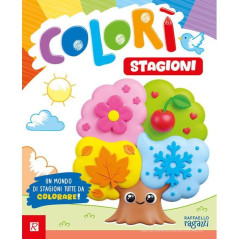 LIBRO COLORI' STAGIONI EAN 9788847253704 INGROSSO LIBRI PER BAMBINI
