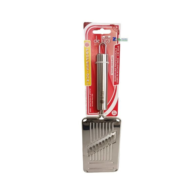 MANDOLINA TAGLIO ONDULATO ACC. INOX EAN 8026996005456 INGROSSO UTENSILI PER CUCINA MANDOLINA TAGLIO ONDULATO ACC. INOX EAN 8026996005456 INGROSSO UTENSILI PER CUCINA