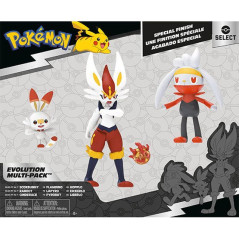 POKEMON SELECT EVOLUTION 3 PERS. SCORBUN EAN 8059571757839 INGROSSO PERSONAGGI CARTOON E DISNEY