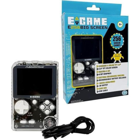 RADIOCOM - EGAME E256 BIG SCREEN EAN 8017293500713 INGROSSO GIOCHI ELETTRONICI