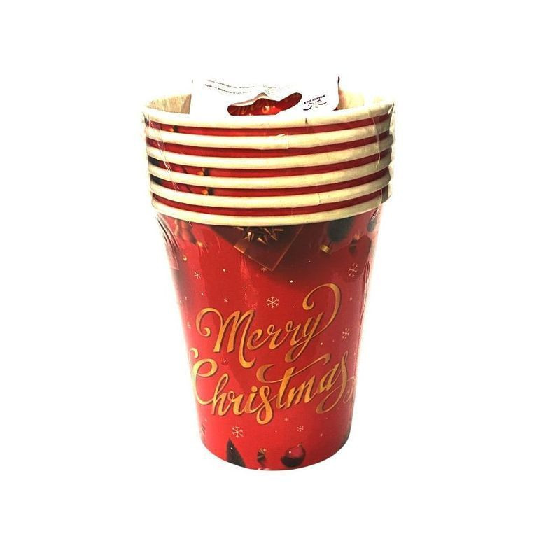BICCHIERI CARTA NATALE CL.27 PZ.6 BV1434 EAN 8058617424445 INGROSSO BICCHIERI NATALIZI BICCHIERI CARTA NATALE CL.27 PZ.6 BV1434 EAN 8058617424445 INGROSSO BICCHIERI NATALIZI