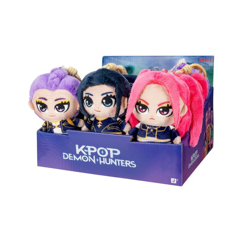 K-POP DEMON HUNTERS PELUCHE CLIP 10CM AS EAN 8059571755125 INGROSSO PELUCHE MORBIDOSI