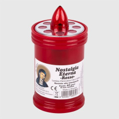 LUMINO NOSTALGIA ETERNA ROSSO 60GG EL. EAN 8000061060397 INGROSSO LUMINI E CERI