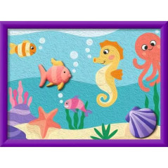 CREART CAVALUCCIO MARINO CON GESSO 3D EAN 4005555232681 INGROSSO GIOCHI CREATIVI