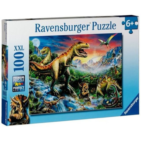 PUZZLE 100 PZ XXL ERA DEI DINOSAURI +6 EAN 4005556106653 INGROSSO PUZZLE X PICCOLI