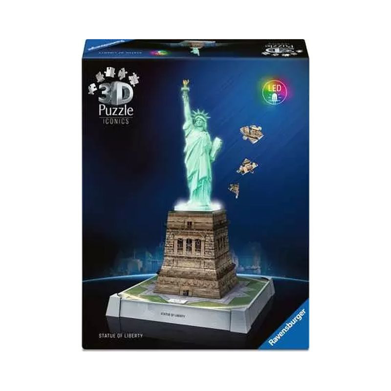PUZZLE 3D STATUA LIBERTA' RAVENSBURGER EAN 4005555080275 INGROSSO PUZZLE 3D PUZZLE 3D STATUA LIBERTA' RAVENSBURGER EAN 4005555080275 INGROSSO PUZZLE 3D