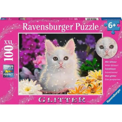 PUZZLE PZ.100 XXL GATTINO GLITTER EAN 4005556133581 INGROSSO PUZZLE X PICCOLI