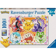 PUZZLE PZ.100 XXL POKEMON EAN 4005555010753 INGROSSO PUZZLE X PICCOLI