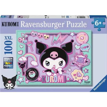 PUZZLE XXL 100PZ KUROMI EAN 4005555043331 INGROSSO PUZZLE X RAGAZZI
