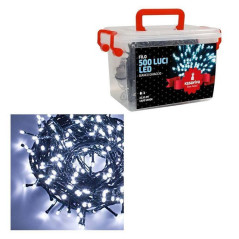 FILO LED 500 BIANCO FREDDO IN BOX 22,5MT ILLUMINAZIONI NATALIZIE EAN 8034116418413 INGROSSO LUCI DI NATALE