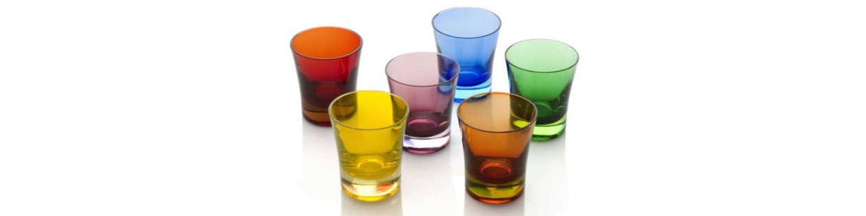 Bicchiere acqua e vino